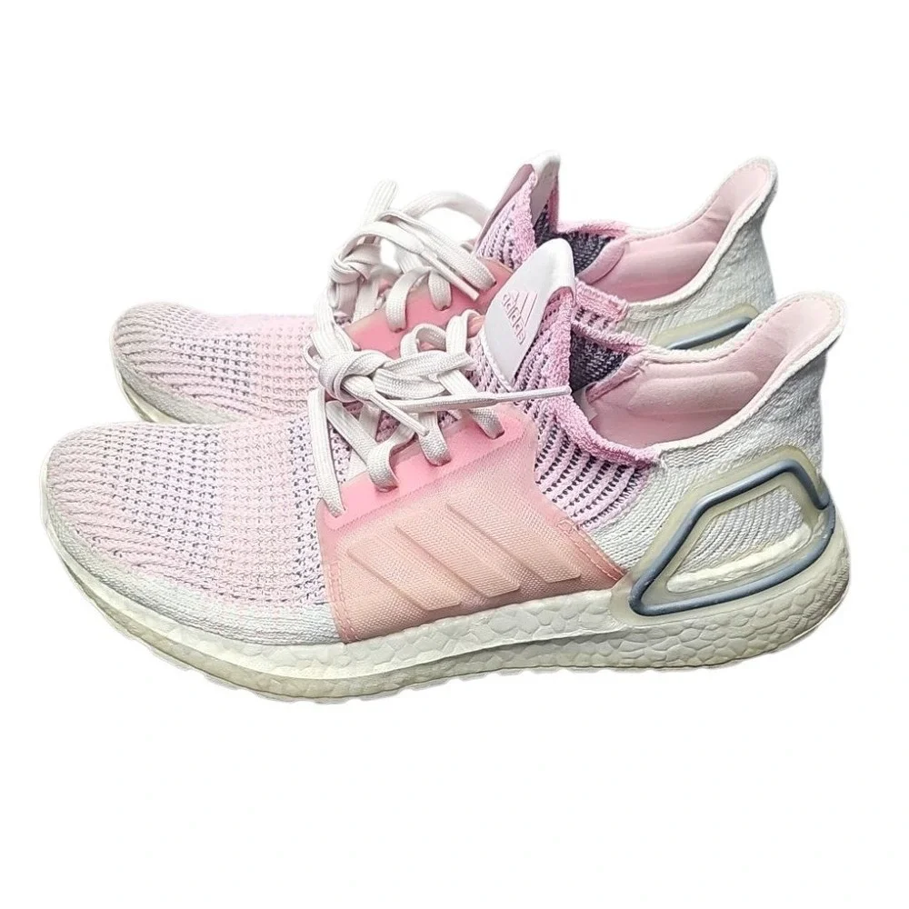 Adidas Ultraboost 19 Women's Size 8.5‎ True Pink Sneakers EF6517 Running Shoes